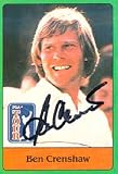 Ben Crenshaw Autographed / Signed 1980 PGA Tour Golf Card