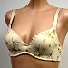  : Venus Cream Floral Soft Fit Bra #2385