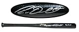 Black Mini-Bat (serial-numbered to 50) signed by Houston Astros Roy Oswalt - Autographed MLB Bats