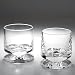 Nambe Groove Double Old Fashion Glass