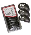 Deluxe Golf Iron Covers Set 3 thru 9,PW,SW,LW