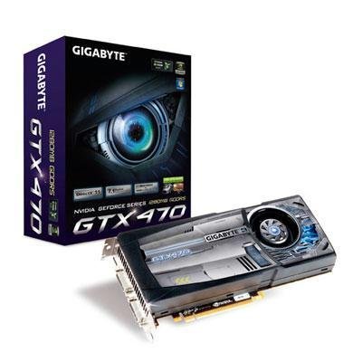 GIGABYTE nVidia GeForce GTX470 1280 MB DDR5 2DVI/Mini HDMI PCI-Express Video Card GV-N470D5-13I-B