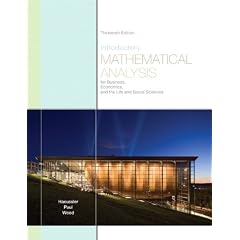 Introductory Mathematical Analysis for Business, Economics, and the Life and Social Sciences