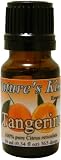 Tangerine Essential Oil 100% Pure 10 Ml 0.34 Fl. Oz. 365 Drops Therapeutic Grade By Nature's Kiss