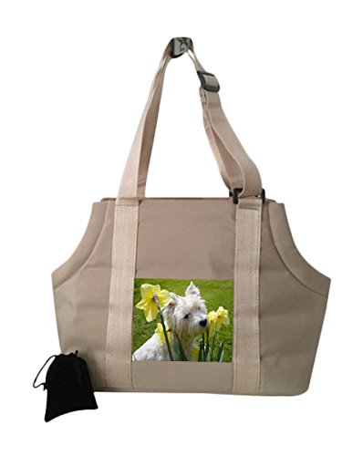 ***CLEARANCE***Deluxe Soft Sided Travel Pet Carrier for your Dog or Cat. Carrier has a Photo Holder for your Favorite Photo of your Pet. Carrier has curved corners for your Pet to Raise their Head Safely out of the carrier and get Fresh Air with a View. Safety Strap will Securely hold Your Pet by attaching to Pet's Collar. Included is a Velvet Draw String Bag to Carry Favorite Treats.