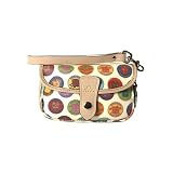 Dooney & Bourke Signature Medallion Flap Wristlet Qe20