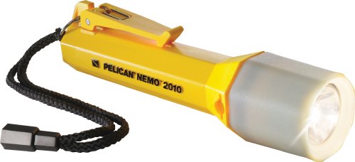  Pelican Nemo 2010 LED Flashlight (Yellow, Small) 