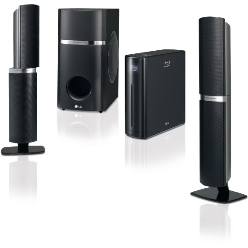 LG HB45E 2.1 Blu-ray Heimkinosystem (iPod Dock, 400 Watt) schwarz
