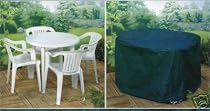 4' Foot 7" Outdoor Garden Round Patio Table Set Cover
