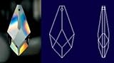 38mm Ice Drop Crystal Prisms