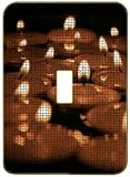 Light Switchplate Cover - Single Toggle - Metal-Designer Switch Plate: Christmas - Xmas - (SCSXM-008)