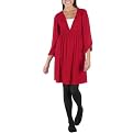 Juniors' Xhilaration&reg; Bishop Sleeve Dress - Red