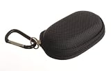 Contact Lens Storage Case with Carabiner in Black, Red, Grey, Light Blue, Olive, and Navy