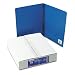 Oxford 57723 Duralock Prong Fastener Poly Report Covers, Blue, 25/box