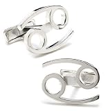 Cancer Zodiac Cufflinks - Astrological Sign Formal Wear - Cufflinks