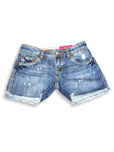 Buy Jade – Girls Low Rise Denim Shorts, Blue Denim
