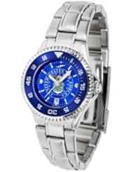U.S. Air Force Competitor AnoChrome Ladies Watch with Steel Band and Colored Bezel