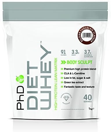 PhD Diet Whey Belgian Chocolate 1 kg by PHDNW