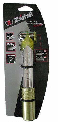 Z&eacute;fal AIR Profil Micro Minipumpe f&uuml;rs Rennrad, gelb, FA003571011 Preisvergleich