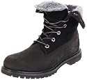 Timberland Women's Teddy Fleece Fold-Down Boot Lace Ups Boots