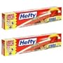 Hefty One Zip 2.5 Gallon Jumbo Bags 15ct/pack of 2=30 Bags