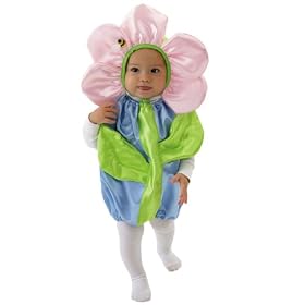 Mullins Square Flower Pot Baby Costume, Blue - 6-18 Months