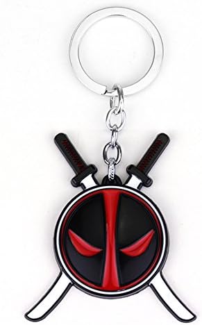 Comics Deadpool Logo Bendable Keychain