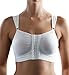 Carefix Bella Front Closure Comfort/Sleep Bra #321250, White, X-Large