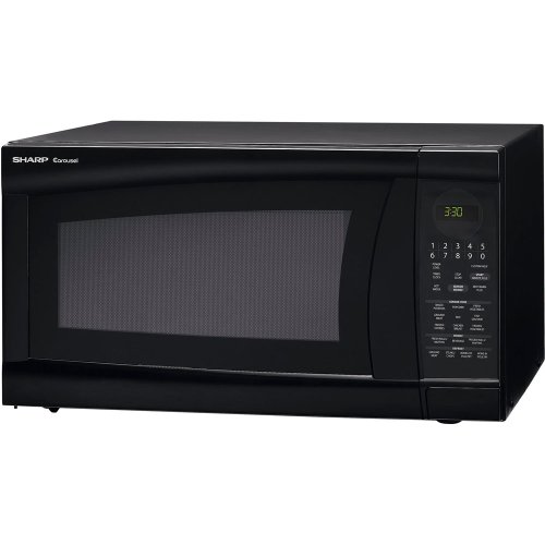 2.0 Cu. Ft. 1200W Full-Size Microwave Oven - Black On Sale