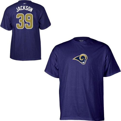 Reebok St. Louis Rams Steven Jackson Name & Number T-Shirt XX Large