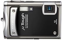 Olympus Mju Tough 8000 Compact Digital Camera - Midnight Black (12MP, 3.6x Wide Zoom) 2.7 inch LCD