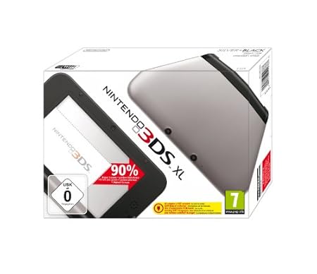 Nintendo 3DS XL - Konsole, silber/schwarz