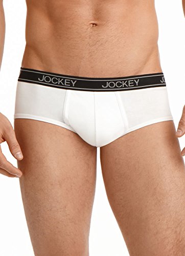 Jockey Men's Slim Fit Cotton Stretch Low-rise Brief (2 Pack)