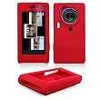 Red Transparent Silicone Skin Cover Case Cell Phone Protector for Samsung Memoir SGH-T929