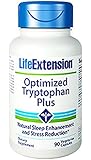 Life Extension Optimized Tryptohan Plus Vegetarian Capsules, 90 Count