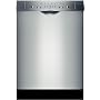 Bosch : SHE5AL05UC 24in Ascenta Series Full Console Dishwasher - Stainless Steel