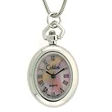 Colibri Sterling Silver Pendent Watch MOP PWL090051S