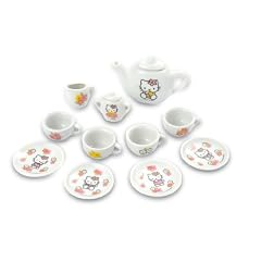 Smoby 24249 - Porzellan Kaffeeservice Hello Kitty,13-tlg.