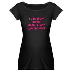 I can grow people Maternity Dark T-Shirt