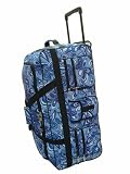 Wheeled Holdall 30 inch Floral Luggage Bag on Wheels 605FB