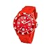 Ice-Watch Unisex-Armbanduhr Small Sili Forever rot SI.RD.S.S.09