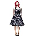 Hell Bunny GEISHA 50'S DRESS black