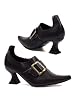Women's 3 Inch Heel Witch Shoe With Buckle