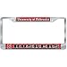 Nebraska Corn Huskers NCAA Chrome License Plate Frame by Wincraft