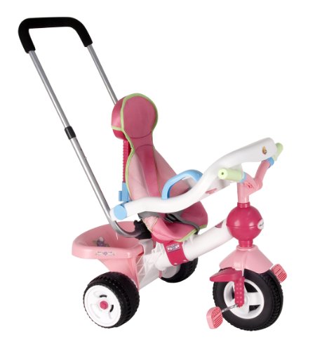 Coloma 885-37 - Dreirad Baby Princess rosa , wei&szlig; , gr&uuml;n und blau Preisvergleich