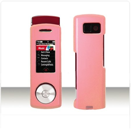 Samsung Juke U470 Cell Phone Pink Rubber Feel Protective Case Faceplate Cover