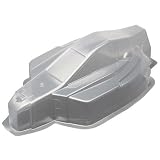 Body with Mask, Clear: RC8 by Associated Electrics, Inc.
