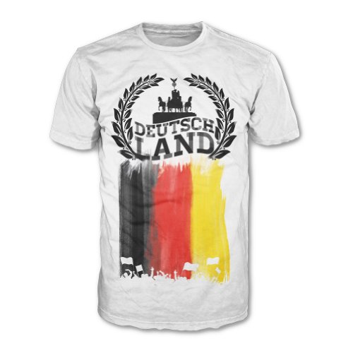 Deutschland Weltmeister 2014 Fanartikel WM T-Shirt Herren Shirt Fußball Kranz 20459 (3XL) Deutschland Weltmeister 2014 Fanartikel WM T-Shirt Herren Shirt Fußball Kranz 20459 (3XL)