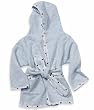 American Baby Company 0-9 Months Organic Terry Baby Bath Robe, Blue