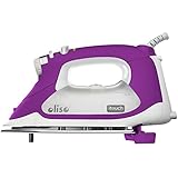 Oliso® TG1100 Smart Iron / Steam Iron- iTouch Self Lifting Technology - Auto Shut Off - Multiple Steam Iron Options - 1800W - Extra Long Cord 10'8" with 360° Rotation -Beadblast Chromium Soleplate